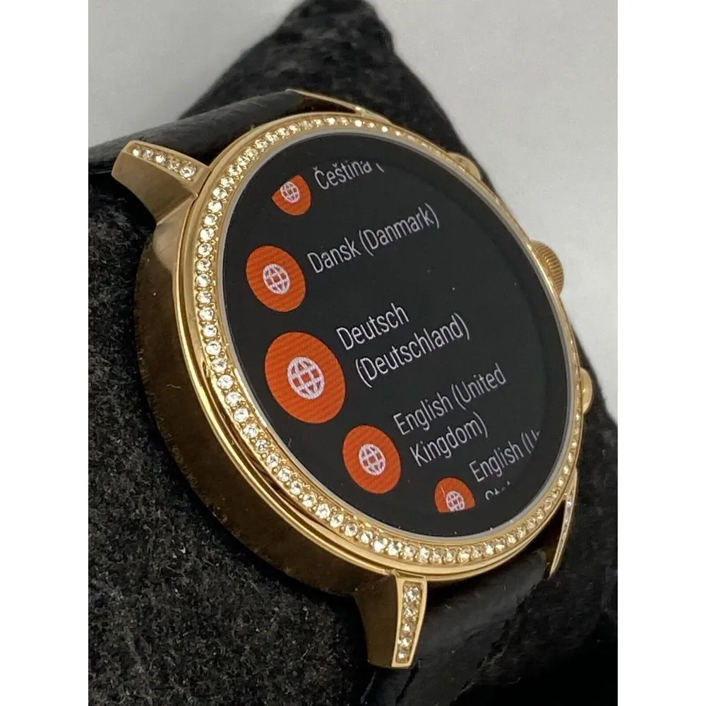 Fossil Gen 4 Authentic Digital Dial Smart Watch Custom Band FTW6015 LT295